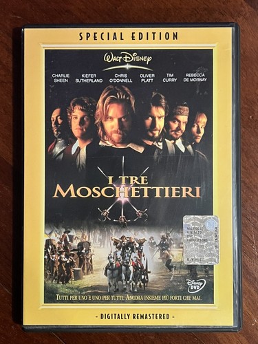 Dvd tre moschettieri 1994 ed - i,