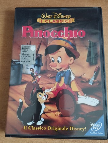 Pinocchio disney dvd - disney,