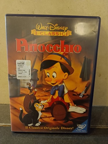 Dvd pinocchio walt - pinocchio,