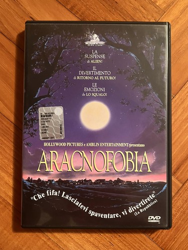 Dvd aracnofobia 1991 - dvd, ed